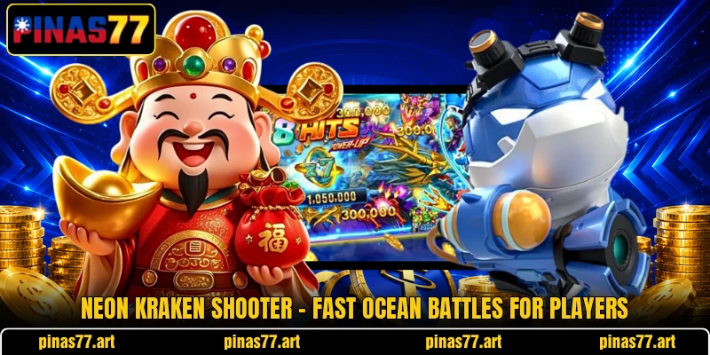 Neon Kraken Shooter - Fast Ocean Battles For Players neon kraken shooter fast ocean battles for players