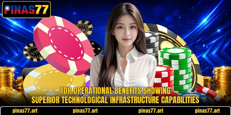 Top operational benefits showing superior technological infrastructure capabilities Top operational benefits showing superior technological infrastructure capabilities