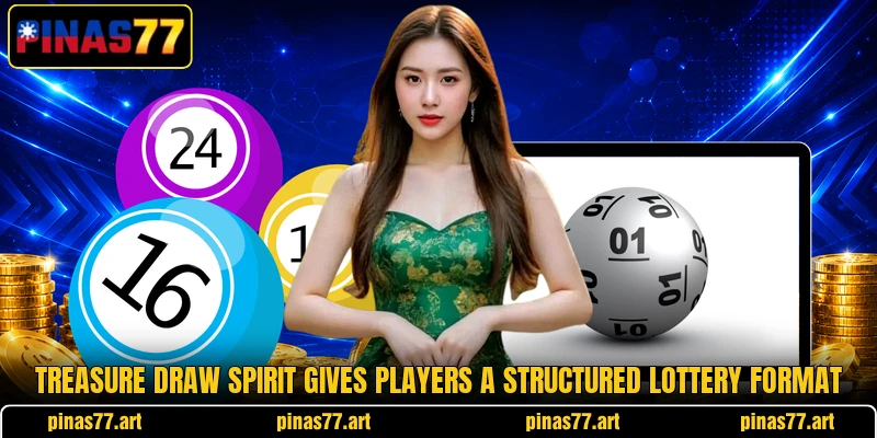 Treasure Draw Spirit gives players a structured lottery format Treasure Draw Spirit gives players a structured lottery format